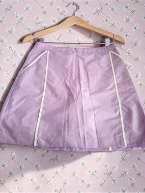 Izod Lilac with white trim skort